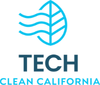 blue tech clean California logo